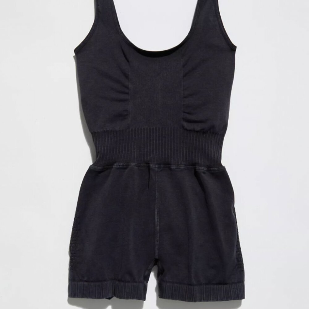 Free People Good Karma Shorts Onesie